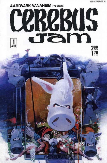 Cerebus Jam #1 FN; Aardvark-Vanaheim | Bill Sienkiewicz - we combine shipping