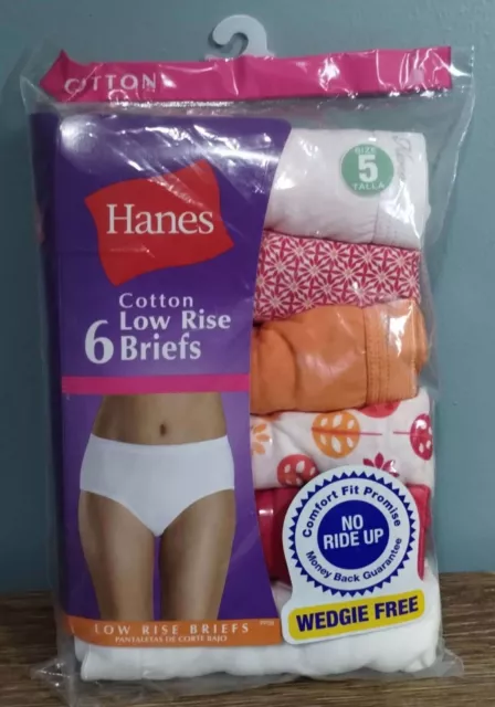 Hanes Women's No Ride Up Cotton Brief