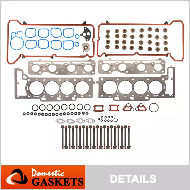 Fits 00-01 Cadillac Seville Deville Eldorado 4.6L DOHC Head Gasket Set Bolts