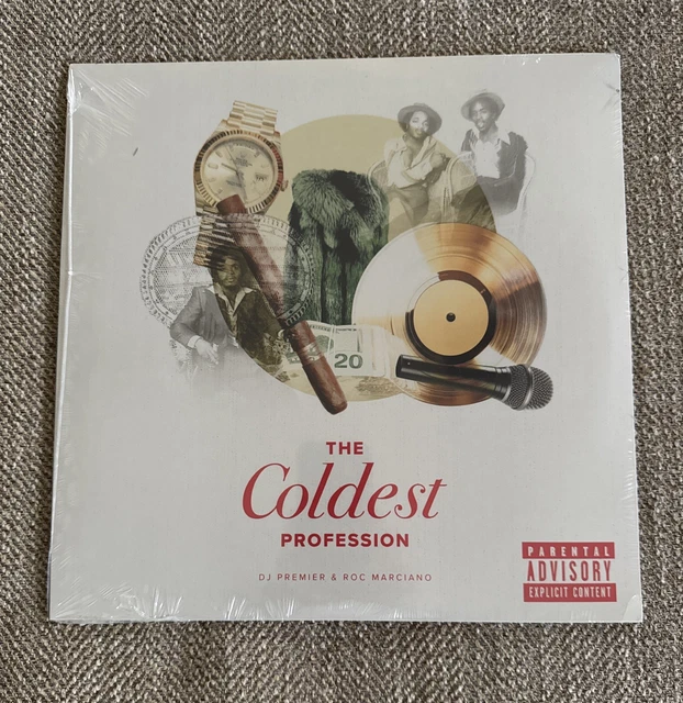 DJ PREMIER X ROC MARCIANO The Coldest Profession Blue Vinyl LE/500