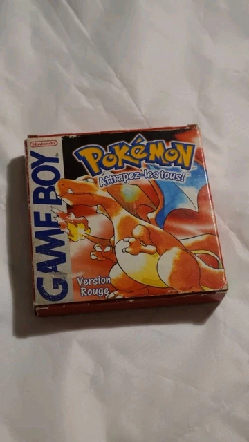Cartouche Pokémon Version Rouge (Dracaufeu) GameBoy Advance – Très Bon état, Jeu Rétro Complet