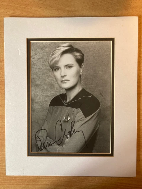 STAR TREK: The Next Generation/Denise Crosby Signed/Autographed Promo Photo
