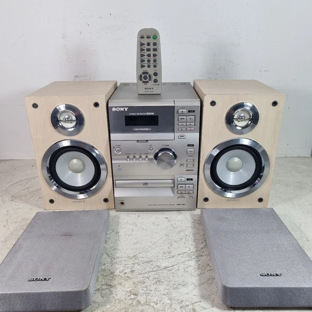 SONY CMTCP1 MICRO Bookshelf Stereo System Radio, Tape, CD Player with