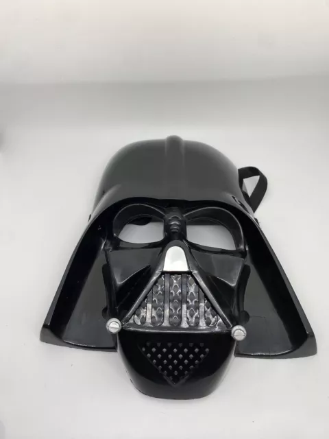 Darth Vader Mask Genuine Lucasfilm Licensed Star Wars 2005 VTG Halloween Costume