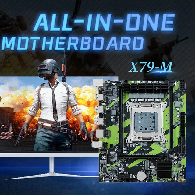 LGA2011 DESKTOP MOTHERBOARD DDR3 1333 X79 PC Mainboard SATA2.0 for E5 ...