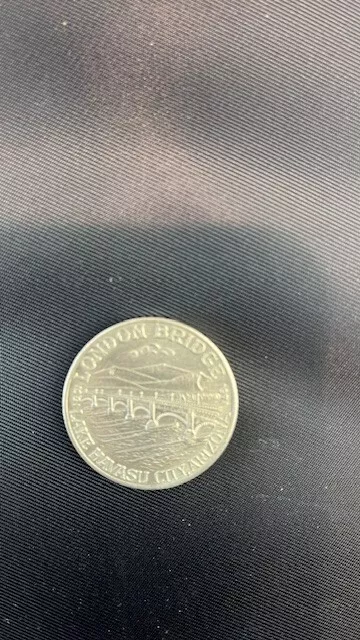 1971 London Bridge Coin, Lake Havasu, Arizona Rotary Club