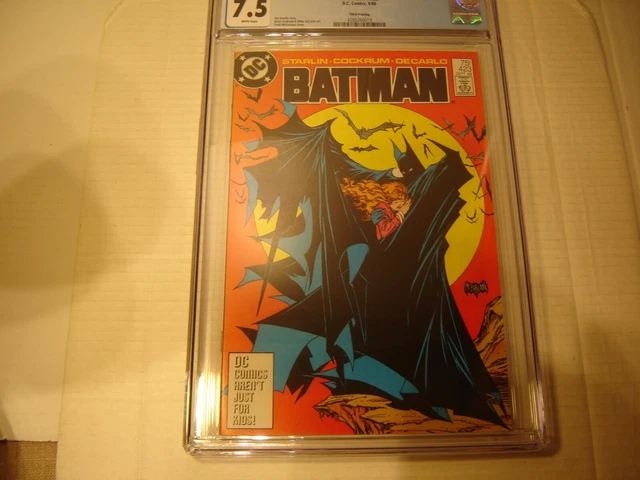 Batman  #423 -3ed Print CGC 7.5 "Iconic McFarland Cover" 1988
