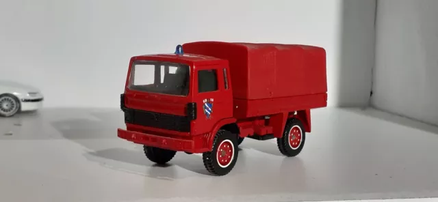 RENAULT BÂCHÉ POMPIER 1/60 Solido Voiture Camion Miniature 509110