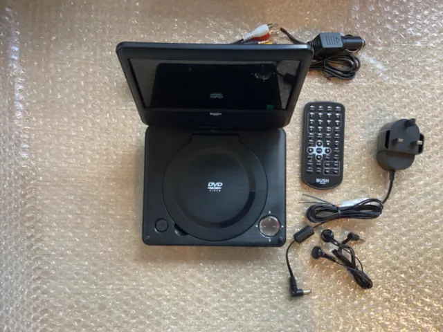 Bush 7 inch portable DVD player - Region 1 only (U.S DVDS)