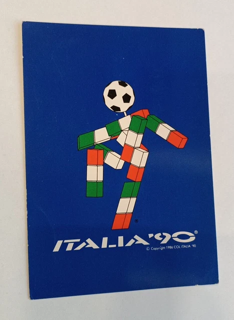 Official FIFA Italy 90 World Cup Mascot Plush – New & Sealed Vintage Collectible