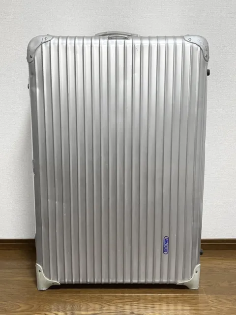 Rimowa Topaz Topas 104L Aluminium Silver 2-wheels Carry Case Suitcase