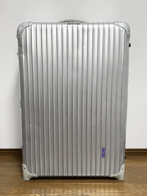 Rimowa Topaz Topas 104L Aluminium Silver 2-wheels Carry Case Suitcase