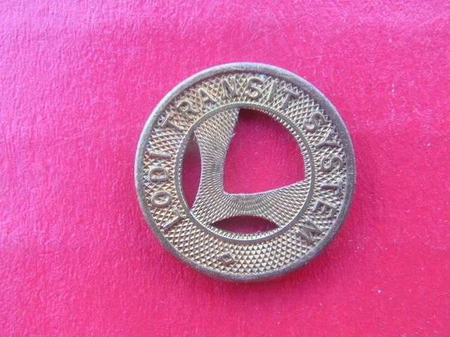 TRANSIT COIN TOKEN LODI, CA TRANSIT SYSTEM Good For One Fare