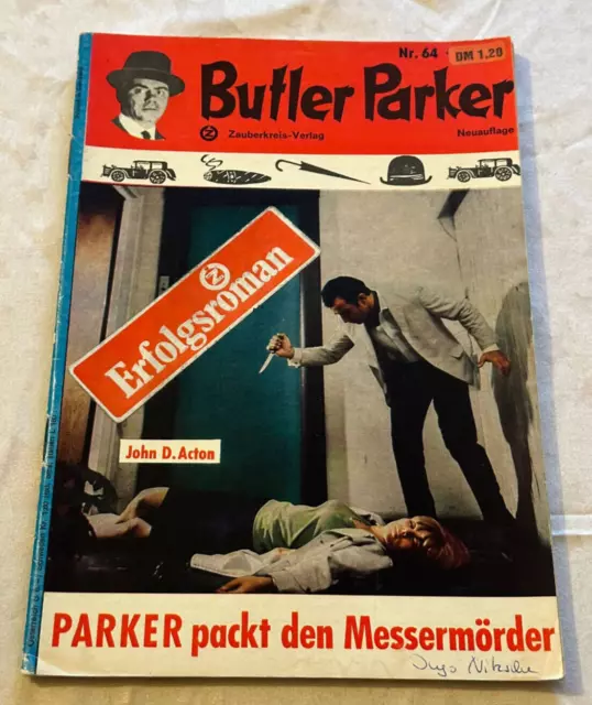 Butler Parker Nr 64 Parker packt den Messermörder