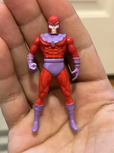 1994 Toy Biz Marvel X-Men Steel Mutants Magneto 3" Die-Cast Loose Figurine