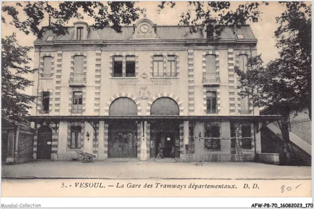 AFWP8-70-0854 - VESOUL - la gare des tramways départementaux