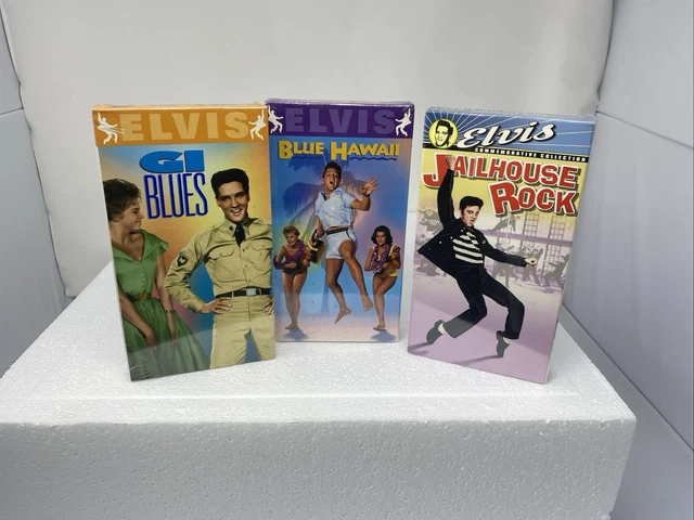 ELVIS PRESLEY VHS LOT OF 3 TAPES - Sealed £10.59 - PicClick UK