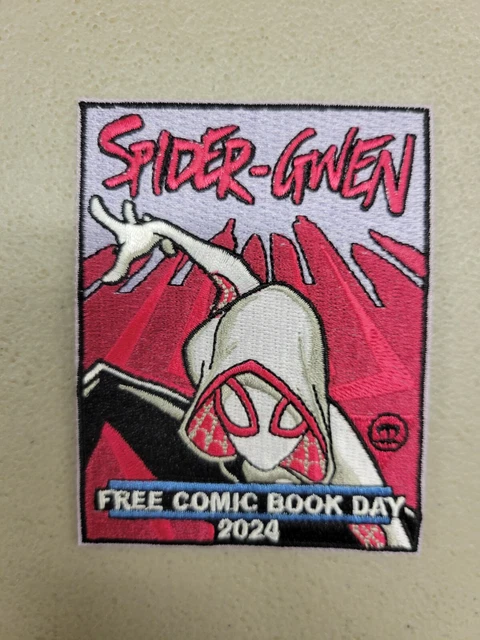 FREE COMIC BOOK Day 2024 Patch - Spider-Gwen FCBD £6.28 - PicClick UK