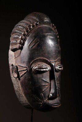 Mask African Mask Baoulé 1762 3