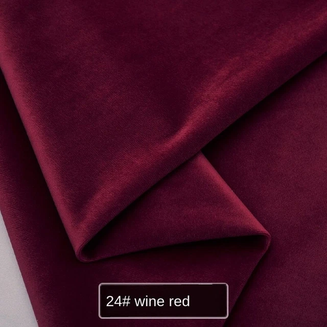 Wide 57" Upholstery Velvet Sofa Fabric For Cushion Pillow Curtain Material