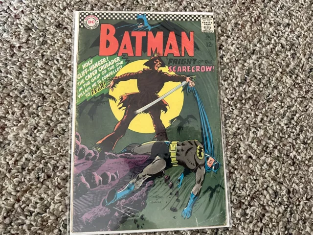 BATMAN #189 1st Silver Age Appearance & Origin Scarecrow DC Comics 1967 **RARE**