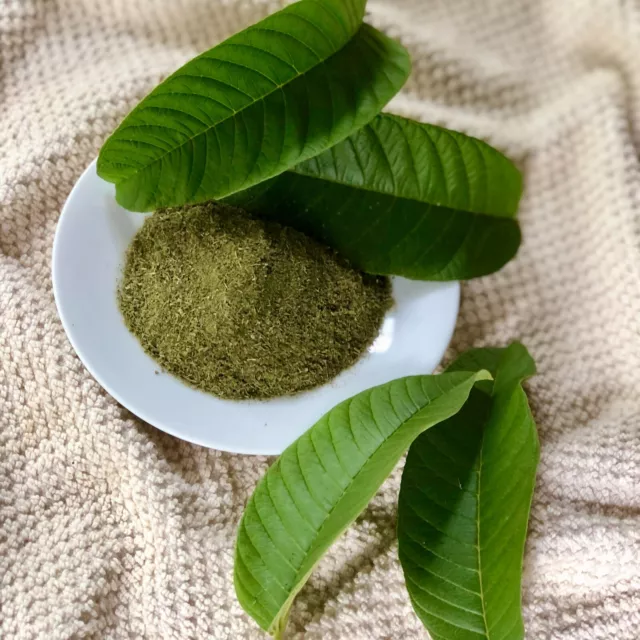 100% Pure Organic Dried Guava Leaves Powder 75g