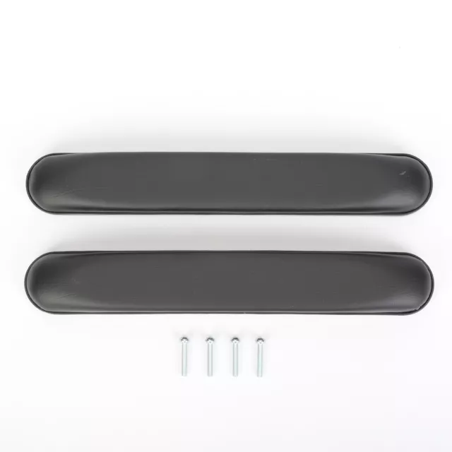 2X Schienale Imbottitura Sedia a Rotolo Resistente Allungamento Con Viti Sedie a Rotolo 338mm