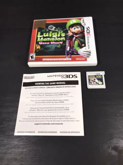 Luigi's Mansion Dark Moon GameCube 3DS 2 3 Premium POSTER MADE IN USA -  MAR015