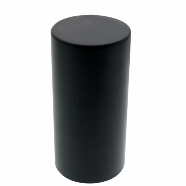 Black 33 Mm X 4 1/4" Dome Nut Cover - Thread-On