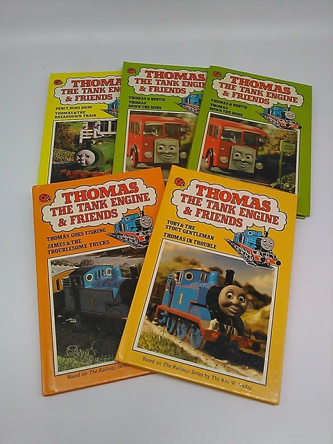 VINTAGE LADYBIRD THOMAS THE TANK ENGINE BOOKS x 5 Collection Hardback ...