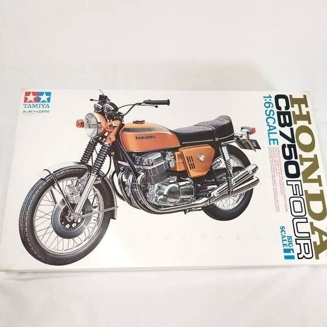 TAMIYA HONDA DREAM CB750 FOUR Big Scale 1/6 Plastic Model Kit Figure