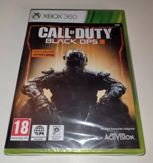 Microsoft Xbox 360 - Call Of Duty Black Ops III - Neuf Sous Blister