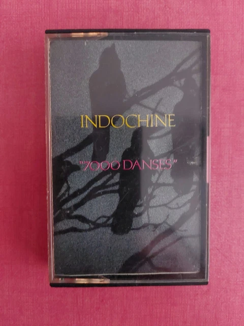 K7 audio INDOCHINE- Audio tape ." 7000 danses " 1987 Port gratuit