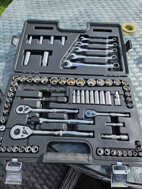 Halfords Advanced Socket Set With Spanners