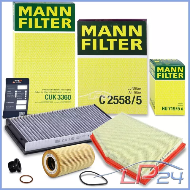 Mann-Filter Kit De Révision A Pour Porsche Boxster 986 2.5-3.2 96-04