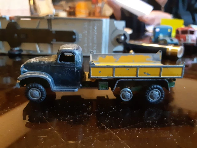 France Jouet lot de 3 camions FJ GMC grue et benne 1/43 bon
