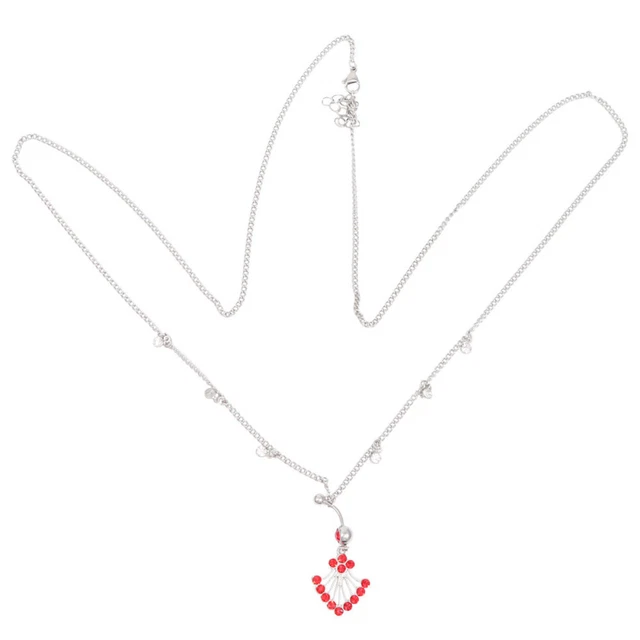 Mode Bauchnabel Ring Taillen Kette Edelstahl Bauch Ring Anti Allergie Bauch
