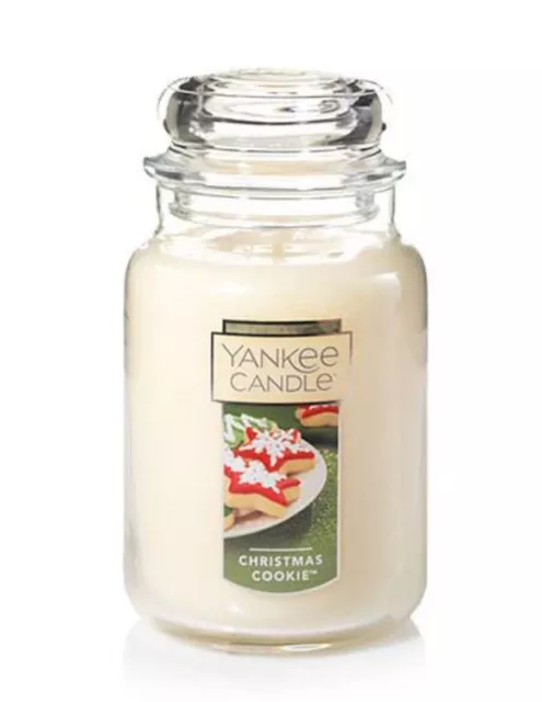 Yankee Candle Large 22oz Classic Jar Candle Christmas Cookie
