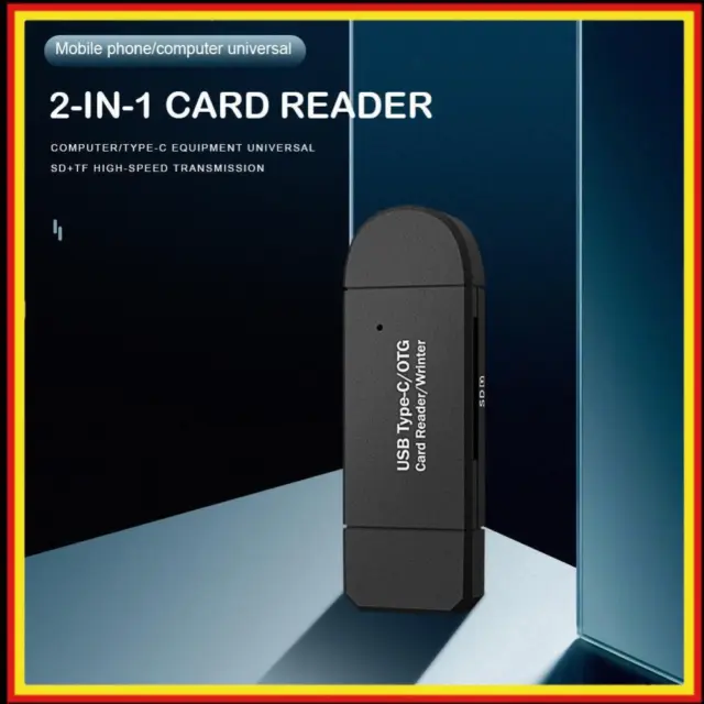 2.0 OTG Micro TF SD Card Reader High-speed Flash Drive Smart Memory Card Adapter