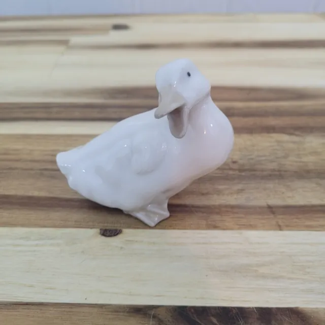 Lladro NAO Duck Goose Porcelain Figurine Baby Bird Handmade Daisa Spain Vtg 1982