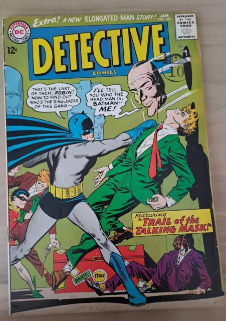 Detective Comics #335 (1965). Bagged And Boarded. Free Uk P&P. Fn-.