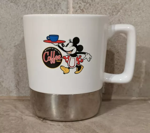 Disney Theme Parks Mug Mickey's "Really Swell" Coffee Brand.