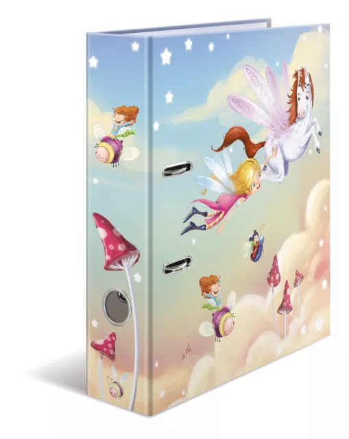 HERMA Lever Arch File Kindergarten with Fairy Dance Motif, A4, 70 mm Spine, with 2