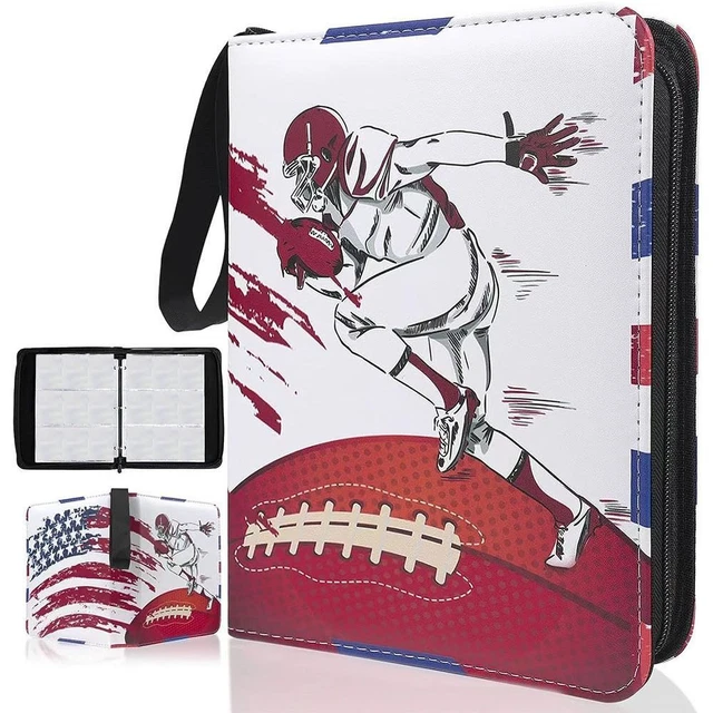 Raccoglitore carte calcio raccoglitore 4/9 griglia carte collezionabili raccoglitore casa