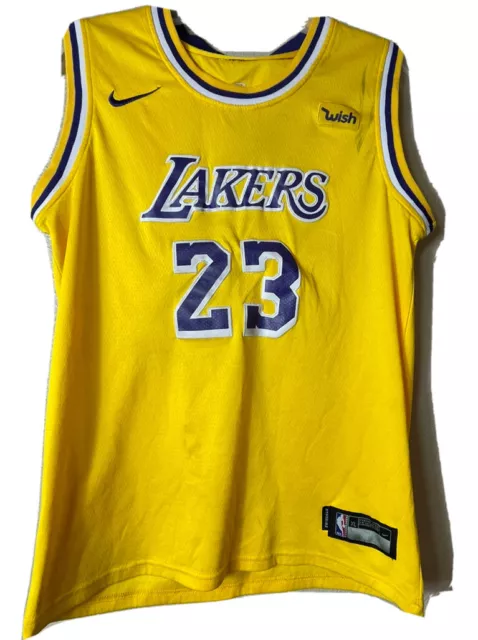 Nike LeBron James #23 Swingman Jersey Los Angeles Lakers NBA Wish