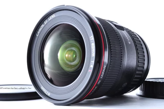Lente con zoom Canon EF 17-40 mm F4 L USM para montura Canon EF [casi...