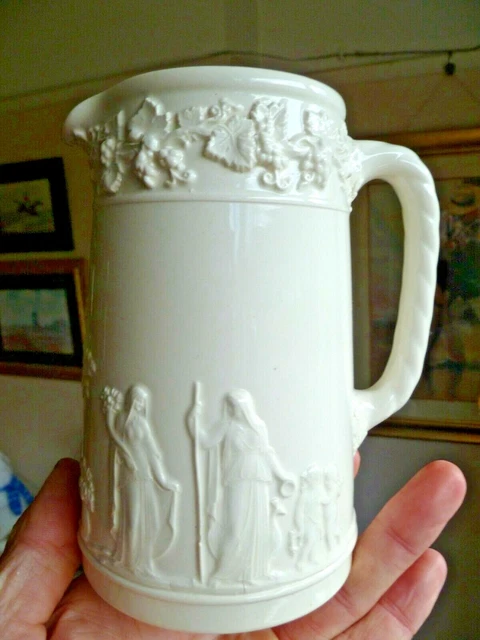 wedgwood cream etruria & barlaston queensware jug pitcher creamer