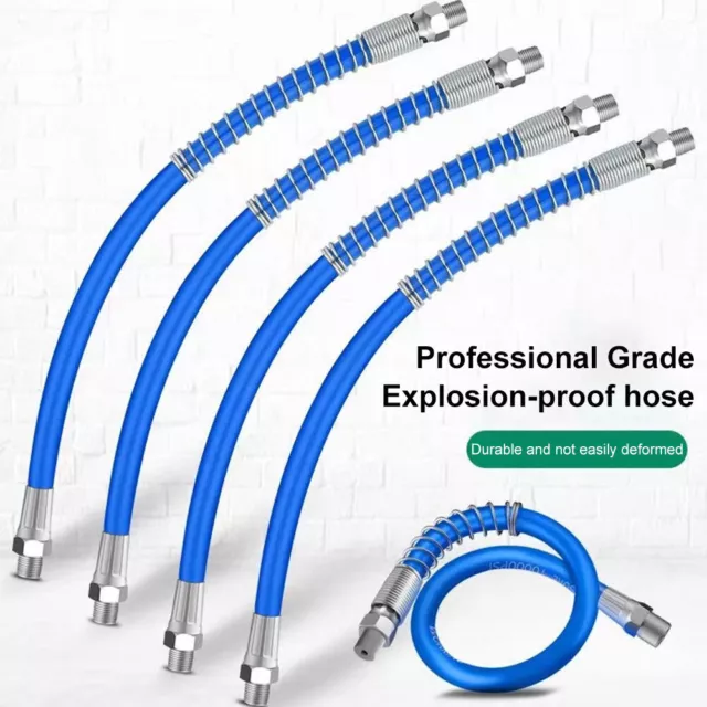 1PCS Flexible Extension Grease Hose Explosion-Proof Hose for Car Repair (30cm) 2