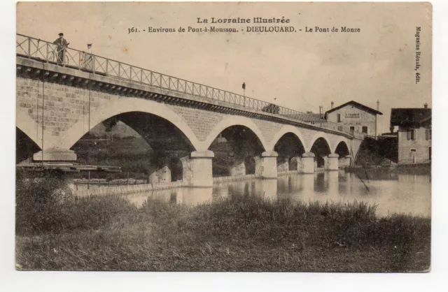 DIEULOUARD - Meurthe et Moselle - CPA 54 - le pont de Monze