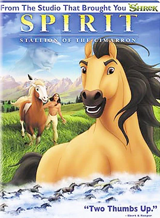 SPIRIT STALLION OF the Cimarron DVD 2002 Full Screen £2.00